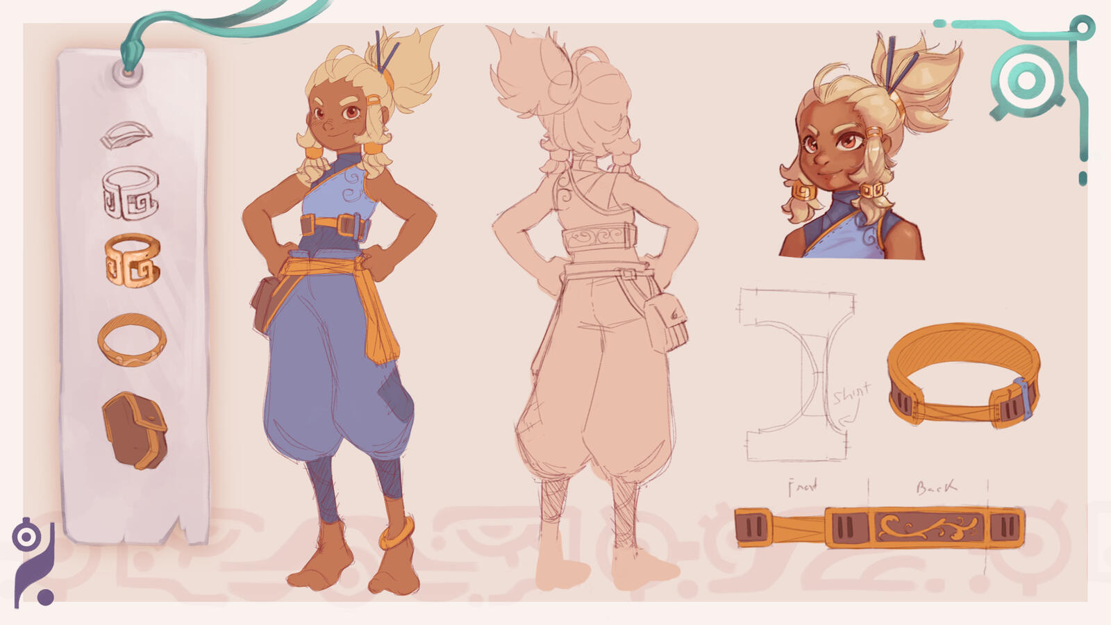 Ayla Character design